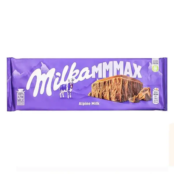 شکلات شیری میلکا مکس با شیر کوهستان آلپ